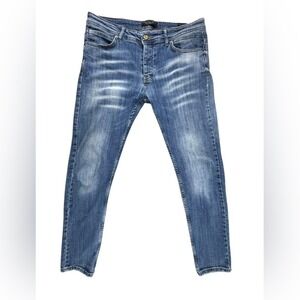 Philipp Plein- Illegal Fight Club Jeans-‎ Straight Cut- 34